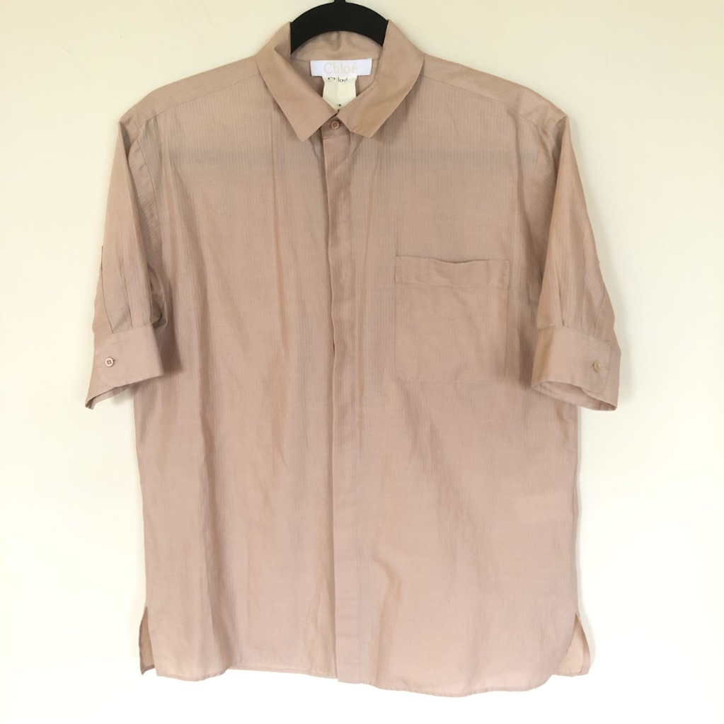 Chlo Button-Down Blouse